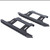 Pair of Side Pedal Aluminum Alloy Footrest Plate Accessories Fit for AXIAL SCX10 1/10 RC Crawler Car Type B noir