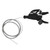 7 Speed Thumb Gear Shift Lever Bike Shift Lever Bike Shifter Bicycle Thumb Gear Shifter Black