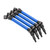 4Pcs RC Driving Front Rear Drive Shaft Drive Axle Steel Aluminum Alloy for Arrma 1/8 for Kraton 4S Dark Blue