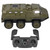 2.4GHz High Speed Remote Control Armored Car 6WD 1/16 Scale RC Military Truck Toy