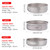 Lixada Ultralight Titanium Frypan Outdoor Camping Hiking Backpacking Cooking Frying Pan with Foldable Handles