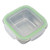 Stainless Steel Food Storage Containers Multipurpose Leakage Proof Airtight Bento Lunch Box with Lid for Kitchen Travel 400ml