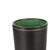 5Pcs PU Leather Dice Cup Set with 20 Dot Dices Exquisite Hand Feeling Black Shaking Box for Bar Home