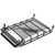 Metal RC Car Roof Rack Luggage Carrier with LED Fit for MN D90 99S RC Car Model
