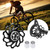 Aluminium Alloy Mountain Road Bike Rear Derailleur Wheel Bicycle Ceramics Guide Roller Cycling AccessoryCycling Bicycle Guide Wheel Black