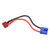 EC3 Male to T Head Female Battery Adapter Cable Soft Silicone 12.7cm Total Length for RC Car Plane Ship