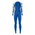 Women's Full Body Wetsuit Surf Suit UPF50+ Ice-Sense Sunscreen Jellyfish Suit Antibacterial Fabric Four-Way Stretch Protection Diving Suit Plus Size