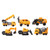 6 in 1 Transforming Robot Transforming Toy Car Deformation Robot Car for Boy Gift
