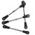 4pcs RC Steering Tie Rod Adjustable Rear Upper Linkage Rod for 1/10 RC OffRoad Car