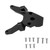 Aluminum Alloy Front Bulkhead RC Truck Upgrade Parts for LOSI 1/18 Mini T 2.0 2WDBlack