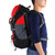 50L Waterproof Bag Camping Climbing Outdoor Travel Hiking Backpack Red