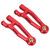 2Pcs RC Car Swing Arm Reduce Bumps High Strength RC Metal Swing Arm for SG1603/SG1604/ UD1601/ UD16024 1/16 RC CarRed