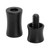 Billiard Stick Joint Protectors Aluminum Alloy Pool Cue Joint Protectors Protect Your Cue Stick Black 2256 10 Teeth