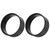 RC Climbing Car Metal Wheel Outer Ring Wear Resistant Durable Outer Ring of The Wheel for Axial1.9inch