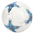 Inflatable Soccer Ball Size 5 Blue PU for Youth Adult Players Outdoor Teaching Training Competition