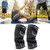 2pcs Knee Braces Breathable Nylon Knee Compression Sleeve for Men Women Pain Relief Knee Support Guard for Running M (Fits 60‑70kg)