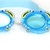Waterproof Children Swimming Goggles Anti Fog Cartoon Kids Swim Goggles for Boys Girls Lake Blue Crab