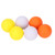 6Pcs Golf Balls Set 3 Colors Textured Surface Balls and PU Storage Pouch Golf Equipment Kit for Golf Enthusiast Training