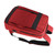 Extra Large Laptop Backpack Travel Laptop Multi Layer High Capacity Business Bag with USB Charging Port for Unisex Red