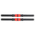40cm Dumbbell Bars Weight Lifting Dumbbell Handles with 4Pcs Nuts Fitness Equipment