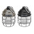 Outdoor Hanging Camping Lanterns Rechargeable Tent Light Vintage Lantern Portable Lamp for Yard Patio Garden Party