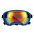 Dog Sunglasses Windproof UV Proof PC TPU with Adjustable Strap Pet Goggles for Outdoor Skiing Blue Frame Blue Lens