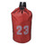 Sport Oxford Cloth Drawstring Bag Fitness Training Backpack for Basketball Footballred