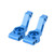 RC Aluminium Alloy Rear Hub Carrier with Bearings for Traxxas Slash 2WD 1/10 RC Car Upgrade PartsBlue