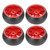 Remote Control Metal Wheel Hub Drift Tires Replacement for Wltoys k969 1/28 RC CarRed