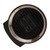 Mini Space Heater 1000W Round Electric Desktop Heater Quiet Operation for Home Bedroom Office Desk Indoor Use Black 95V‑240V US Plug