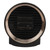Mini Space Heater 1000W Round Electric Desktop Heater Quiet Operation for Home Bedroom Office Desk Indoor Use Black 95V‑240V US Plug