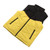 11 Places Heated Vest USB Dual Control Color Blocking Electric Heating Coat Heated Jacket for Men Women Black Yellow XL