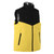 11 Places Heated Vest USB Dual Control Color Blocking Electric Heating Coat Heated Jacket for Men Women Black Yellow XL