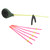 Ice Fishing Rod Kit Mini Ice Fishing Rod with Top Tip Portable Fishing Tackle for Winter Fishing16cm