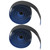 Road Bike Breathable Handlebar Tapes Bicycle AntiSlip Handle Grip Wraps with Bar Plugs(Black Blue )