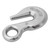 Durable Stainless Steel Eye Lifting Cargoes Snap Hooks Rowing Boat Kayak Accessory 3/8"
