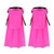 A Pair Lightweight Swimming Training Fins Snorkeling Short Flippers for 

Diving EquipmentSwimming Fins
