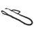 Outdoor Dog Puppy Military Traction Rope Durable Pet Heavy Duty Nylon Leash LightweightBlack