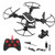 Folding Drone 4K High Definition Camera WIFI Real Time Transmission Drone QuadcopterBlack