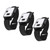 3Pcs Golf Score Counter Watch Manual Type Stroke Shot Keeper Plastic Accessories