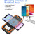 Wireless Solar Power Bank 30000mAh Waterproof Solar Charger DP Fast Charging with LED Flashlights External Battery Pack for Outdoor Camping