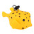Cute Cartoon Mouthpiece Protective Regulator Mouthpieces Cover for Water Sports Scuba Diving Accessorysmall yellow fish