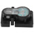Outdoor Sports Helmet Light Helmet Rail Type Signal Light Waterproof Signal LightBlack Bottom with White Light