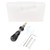 Archery Side Cushion Aluminum Alloy Flight Path Correction Arrow Cushion Plunger for Recurve Bow Black