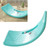 Kids Rocker Board Plastic Load Bearing 50kg / 110.2lb Children's Wobble Board for Exercise Indoor Birthday Gift Mint Green