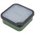 Green Bait Boxes Ventilated Durable Large Space Fishing Bait Box for Outdoors VacationingM