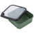 Green Bait Boxes Ventilated Durable Large Space Fishing Bait Box for Outdoors VacationingM