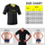 Men Workout Sauna Suit Neoprene Short Sleeve Sweat Shirt Body Shaper Training Weight Loss Shirt
