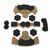Helmet Padding Kit Memory Foam Pad Protective Mat Universal Motorcycle Bike Bicycle Cushions Waterproof Desert Color