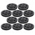 10Pcs/Set 95MM Universal Nylon Bearing Pulley Wheel Replacement Gym Fitness Equipment